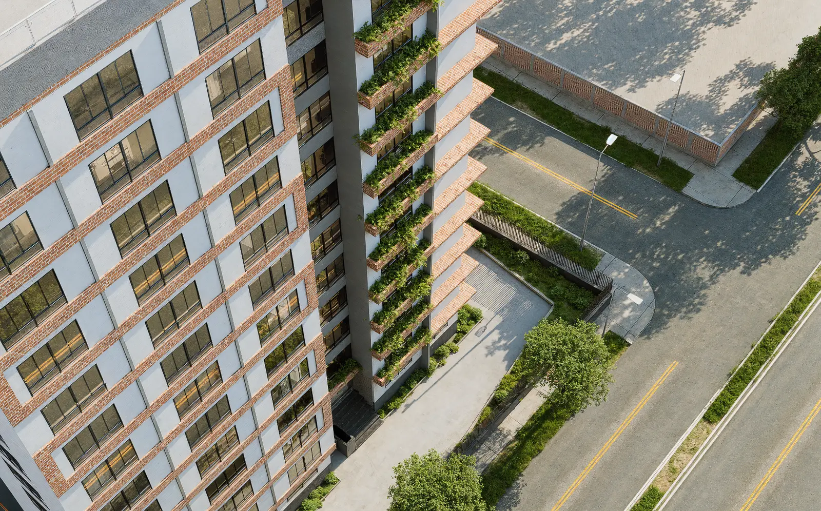 Edificio Condominio San Cayetano - Vista aérea